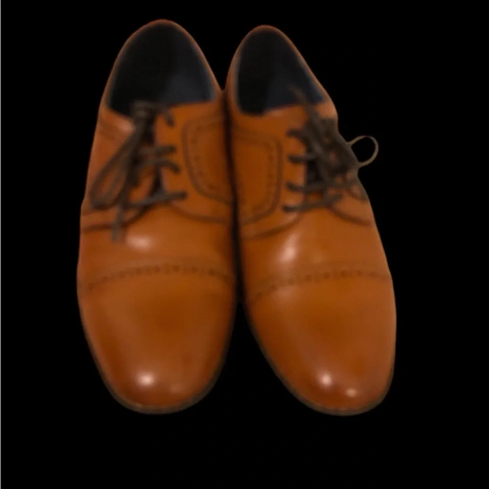 Bruno Marc Boy's Prince-K1‎ Classic Oxfords Dress Shoe Size 2, Brown